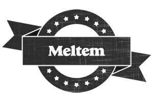 Meltem grunge logo