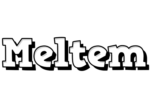 Meltem snowing logo