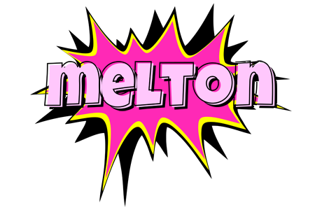 Melton badabing logo