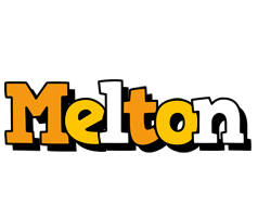 Melton cartoon logo