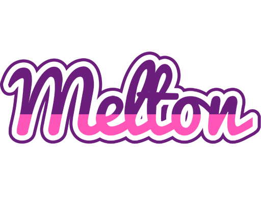 Melton cheerful logo