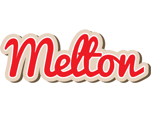 Melton chocolate logo
