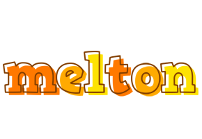 Melton desert logo