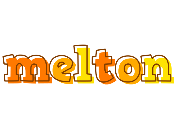 Melton desert logo