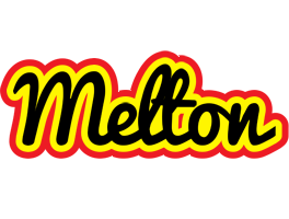 Melton flaming logo