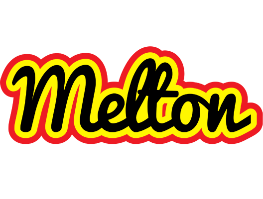 Melton flaming logo