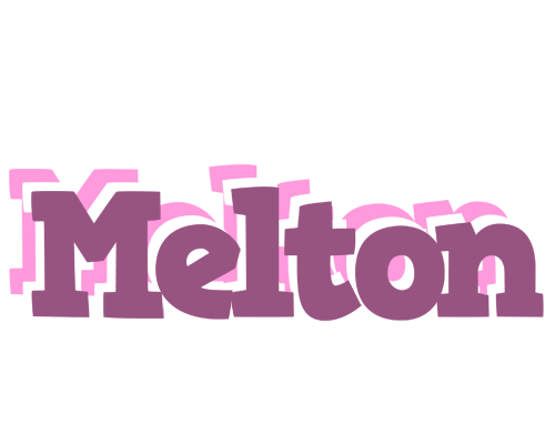 Melton relaxing logo