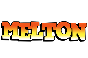 Melton sunset logo