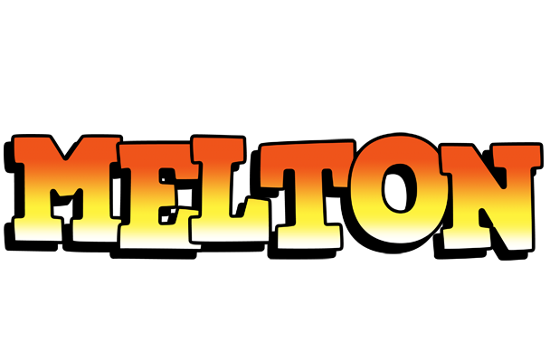 Melton sunset logo