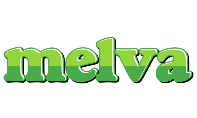 Melva apple logo