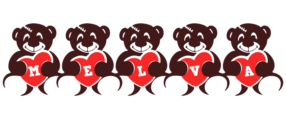 Melva bear logo