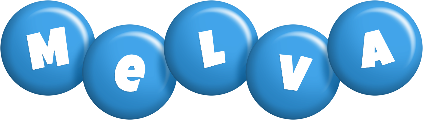 Melva candy-blue logo