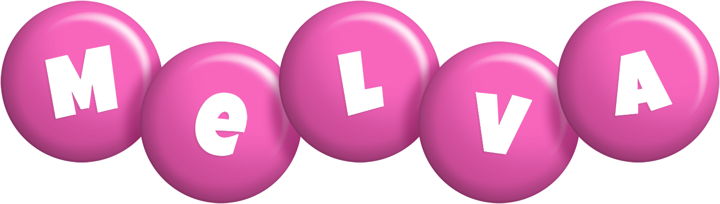 Melva candy-pink logo
