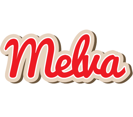 Melva chocolate logo