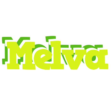 Melva citrus logo