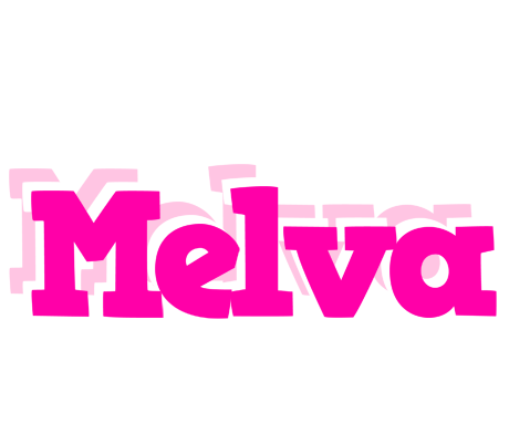 Melva dancing logo