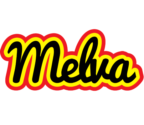 Melva flaming logo