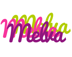 Melva flowers logo