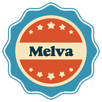 Melva labels logo