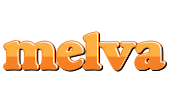 Melva orange logo