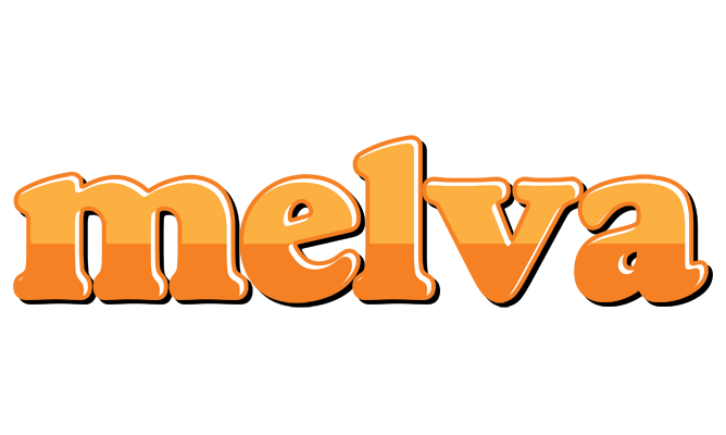 Melva orange logo
