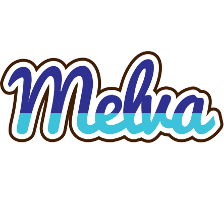 Melva raining logo