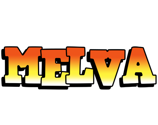 Melva sunset logo
