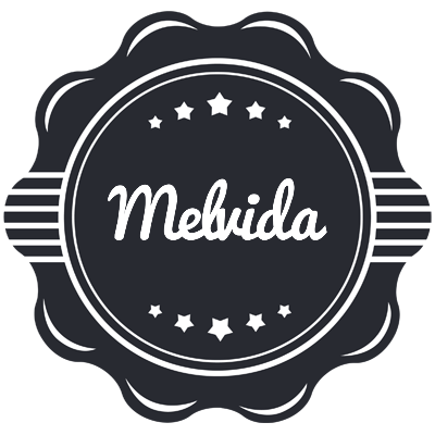 Melvida badge logo