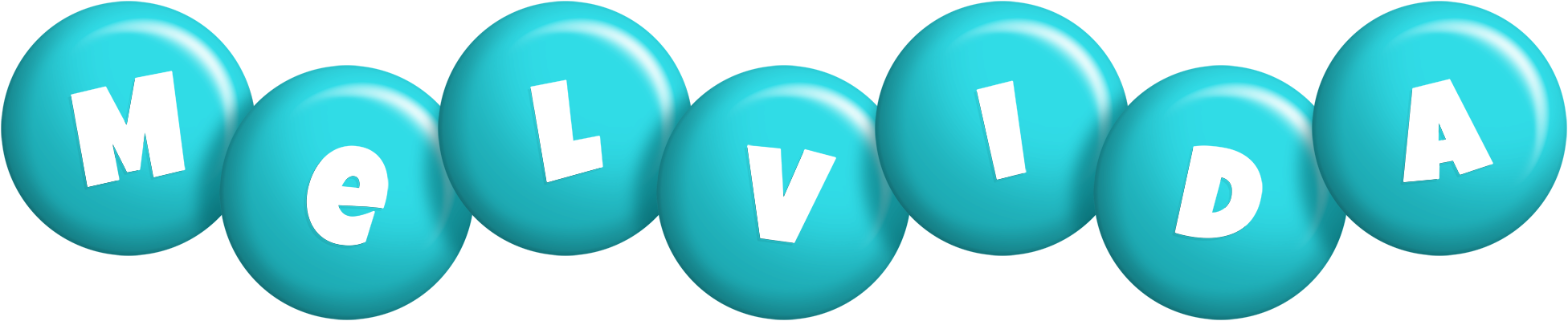 Melvida candy-azur logo