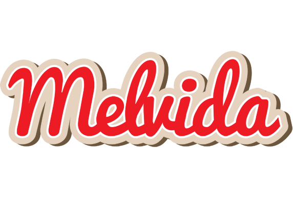 Melvida chocolate logo