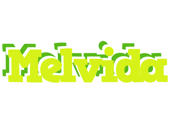 Melvida citrus logo
