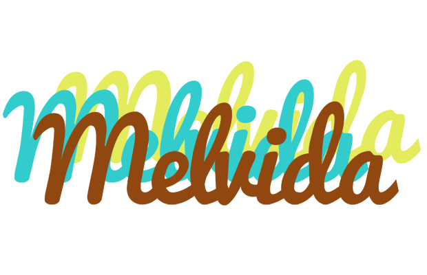 Melvida cupcake logo
