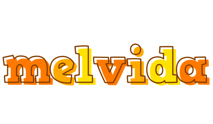 Melvida desert logo