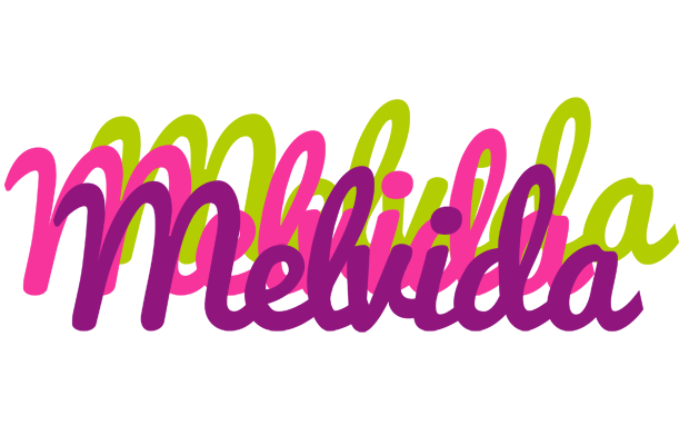 Melvida flowers logo