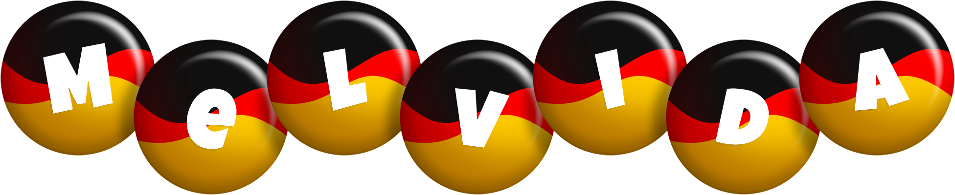 Melvida german logo