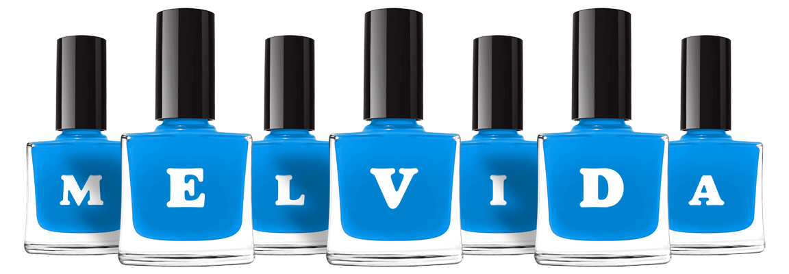 Melvida glossy logo