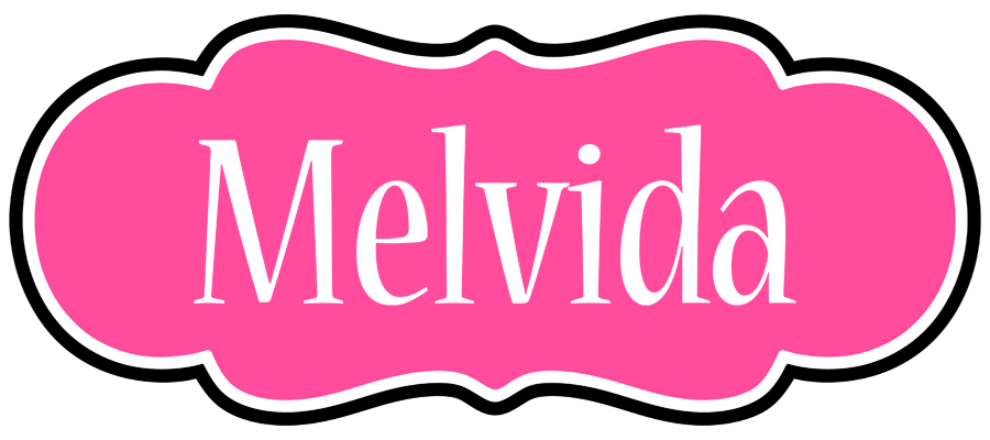 Melvida invitation logo