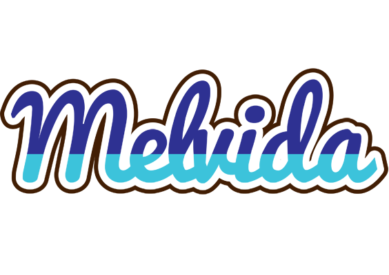 Melvida raining logo