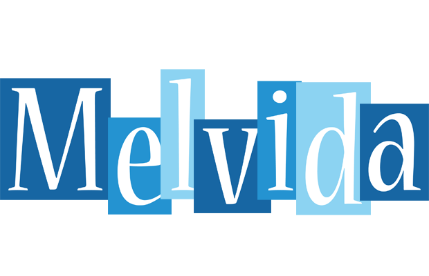 Melvida winter logo