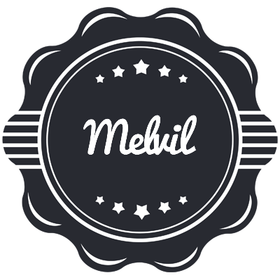 Melvil badge logo