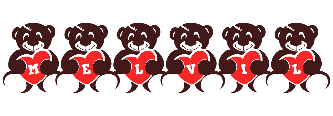 Melvil bear logo