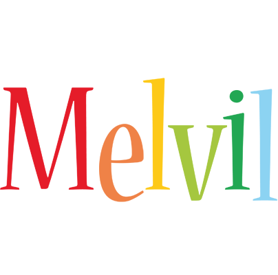 Melvil birthday logo