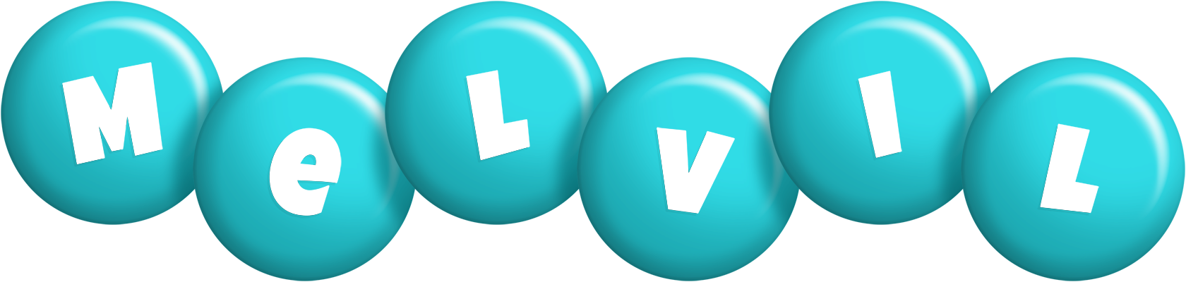 Melvil candy-azur logo