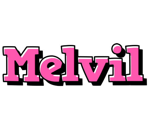 Melvil girlish logo