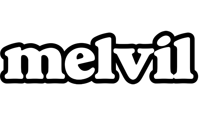 Melvil panda logo