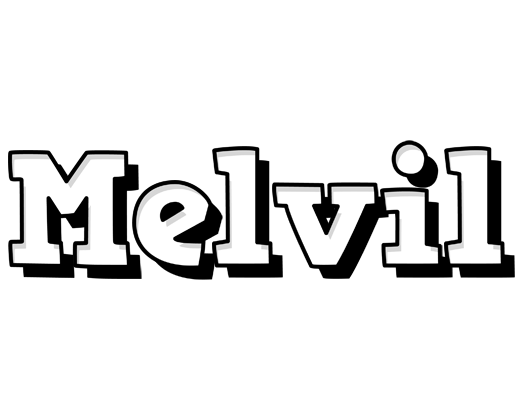 Melvil snowing logo