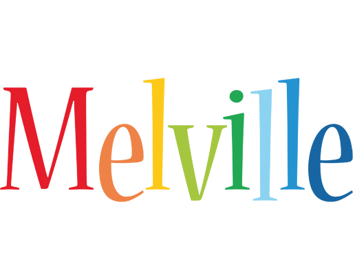 Melville birthday logo