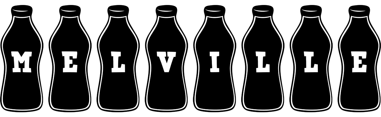 Melville bottle logo
