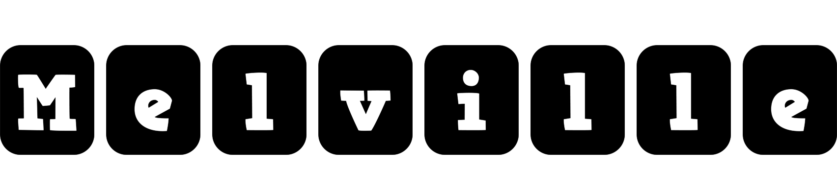 Melville box logo