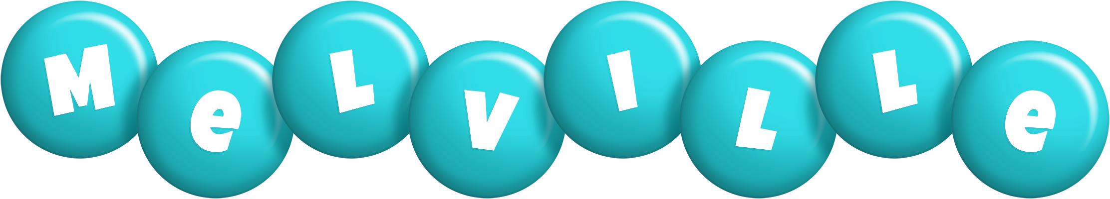 Melville candy-azur logo